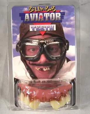 Aviator With Cavity Billy Bob Teeth 1