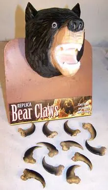 Black Bear Replica 2 Inch Claws 1