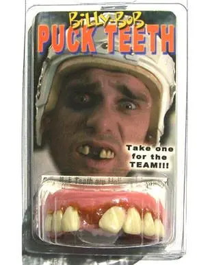 Hockey Puck Billy Bob Teeth 1