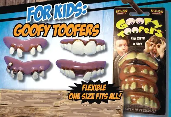 Billy Bob Goofy Toofer Pack Of 4 1