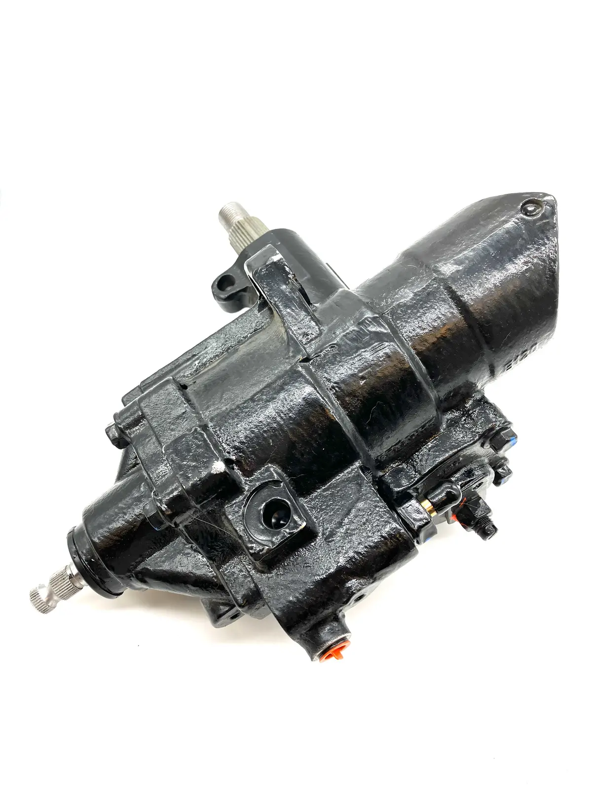 Reman Steering Gear New Type Casting - Large Sector Shaft 1965-76 1 1/8" 2