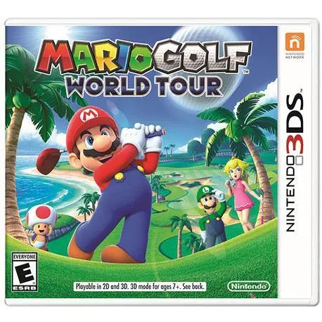 Nintendo 3Ds  Mario Golf World Tour 1