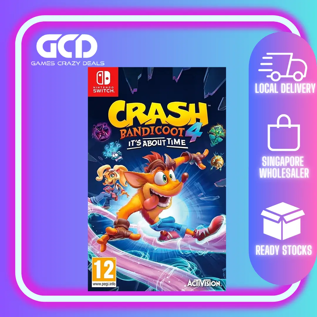 Nintendo Switch Crash Bandicoot 4 It's About Time (Eu) 1