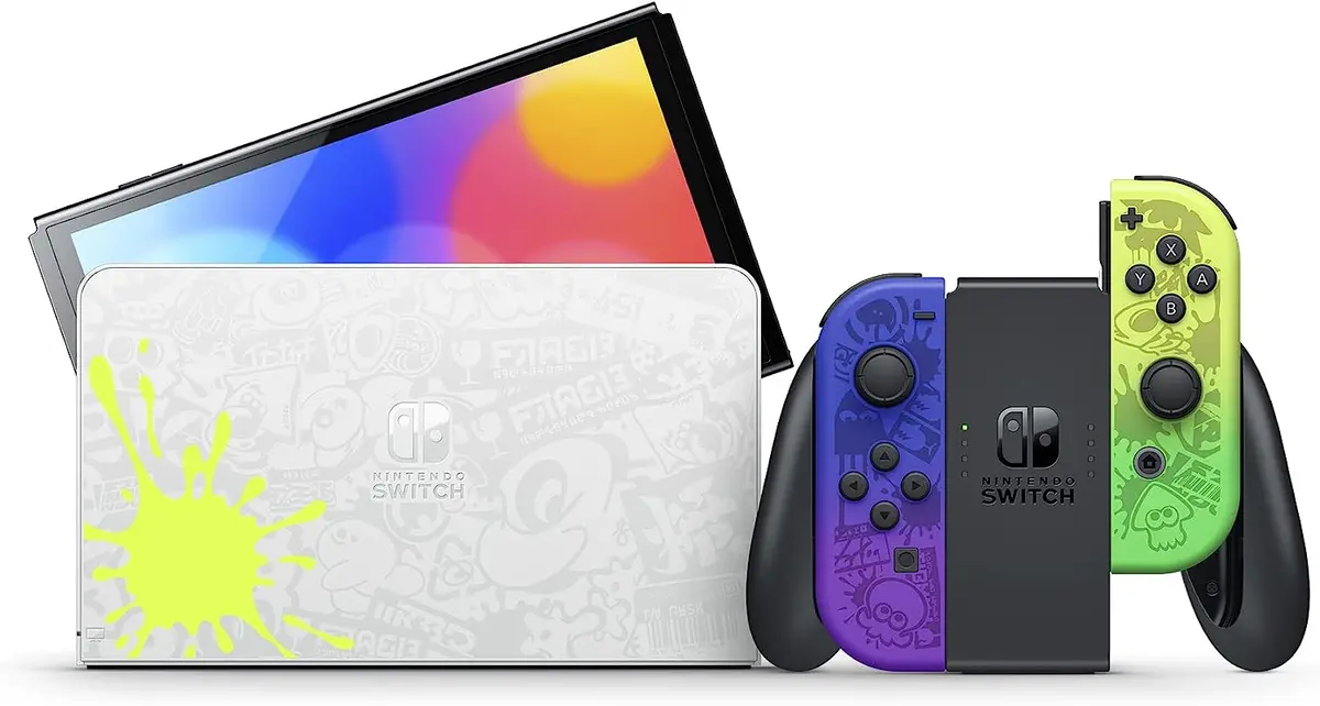 Nintendo Switch Oled Splatoon 3 Special Edition (Jpn) (Code:A1234) 2