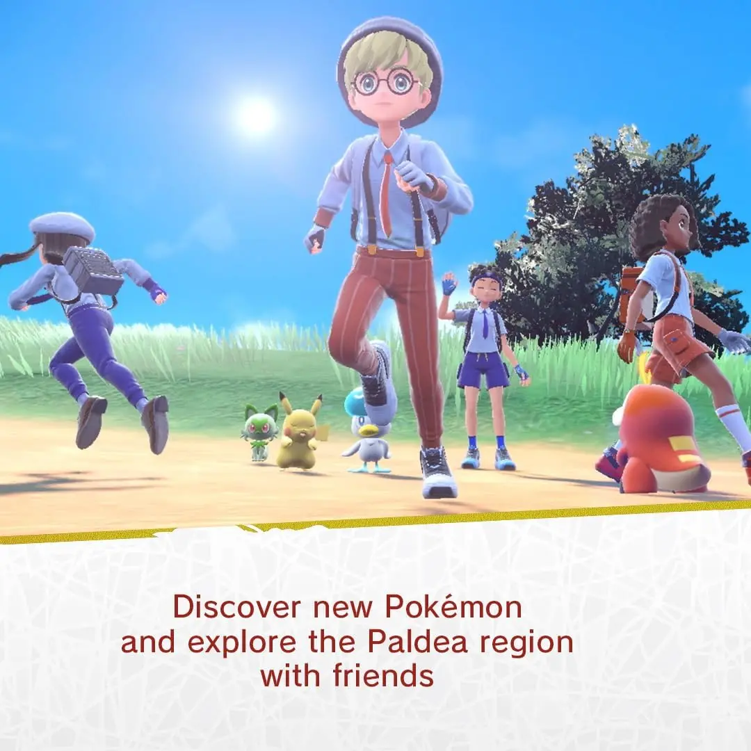 Nintendo Switch Pokemon Scarlet + The Hidden Treasure Of Area Zero (Mde) 2