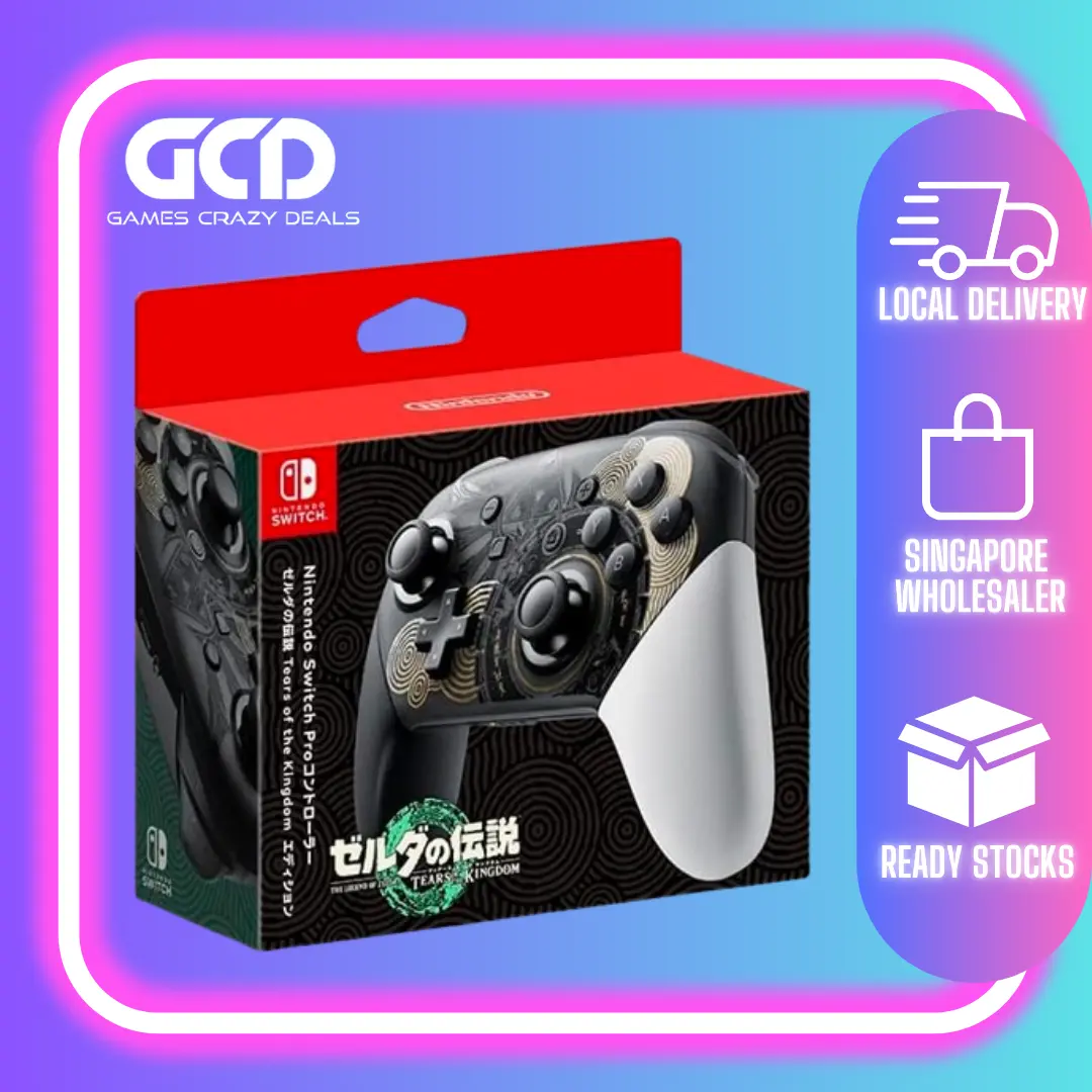 Nintendo Switch Pro Controller - The Legend Of Zelda: Tears Of The Kingdom Edition 1