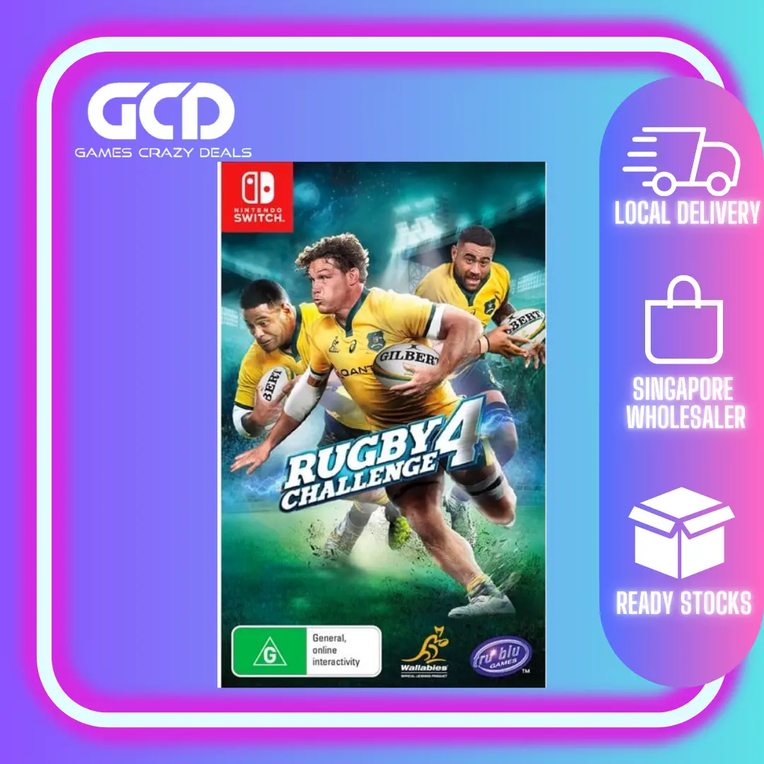 Nintendo Switch Rugby Challenge 4 (Au) 1