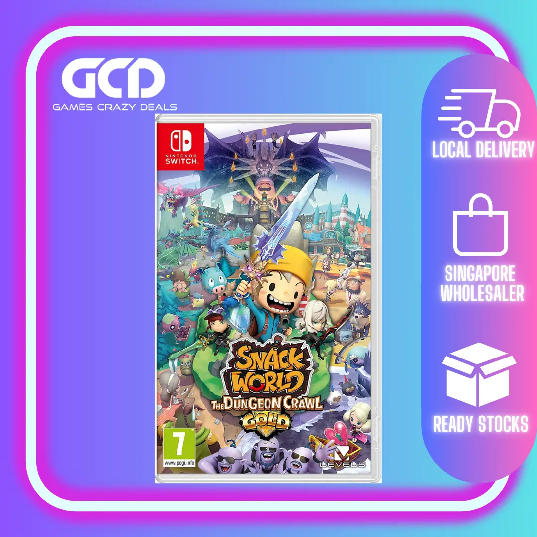 Nintendo Switch Snack World The Dungeon Crawl Gold (Eu) 1