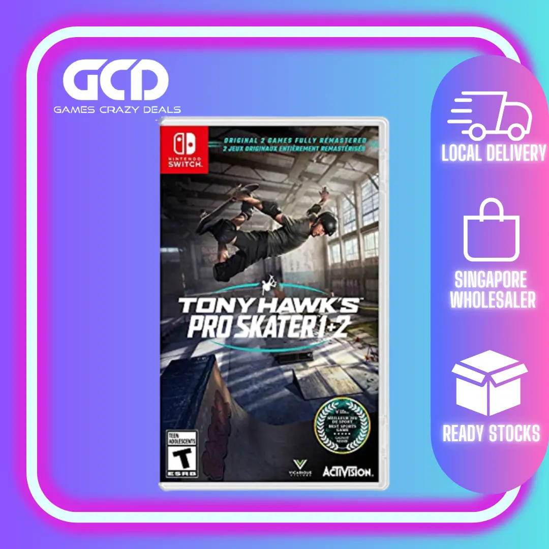Nintendo Switch Tony Hawk's Pro Skater 1+2 (Us) 1