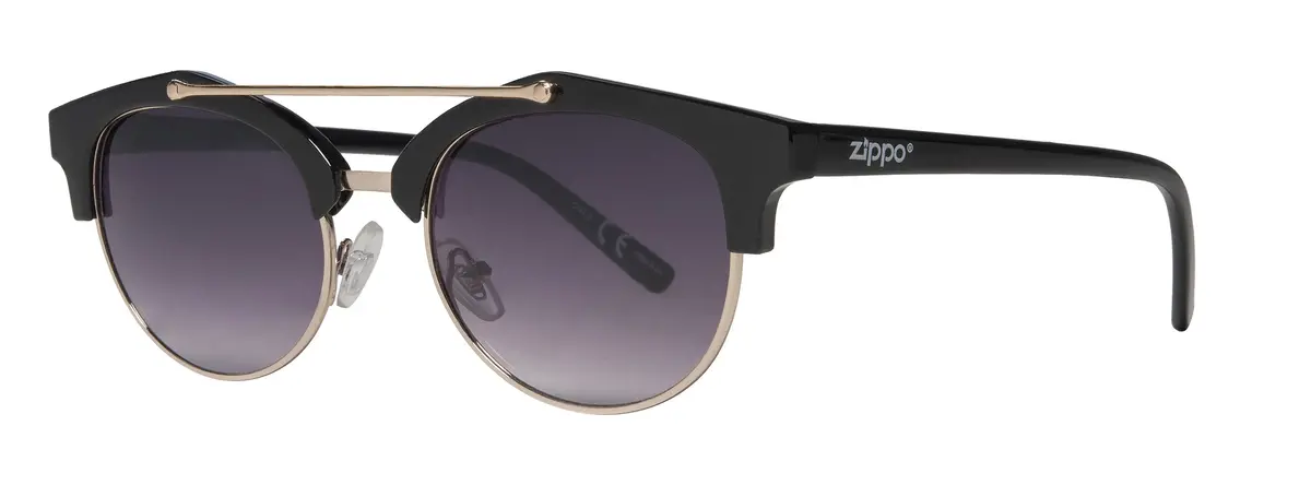 Black Sunglasses With Brow Bar 1