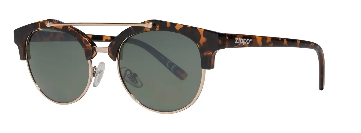 Leopard Print Sunglasses With Brow Bar 1