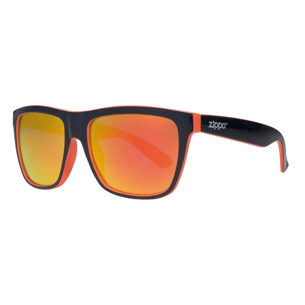 Orange Oversized Sunglasses 1