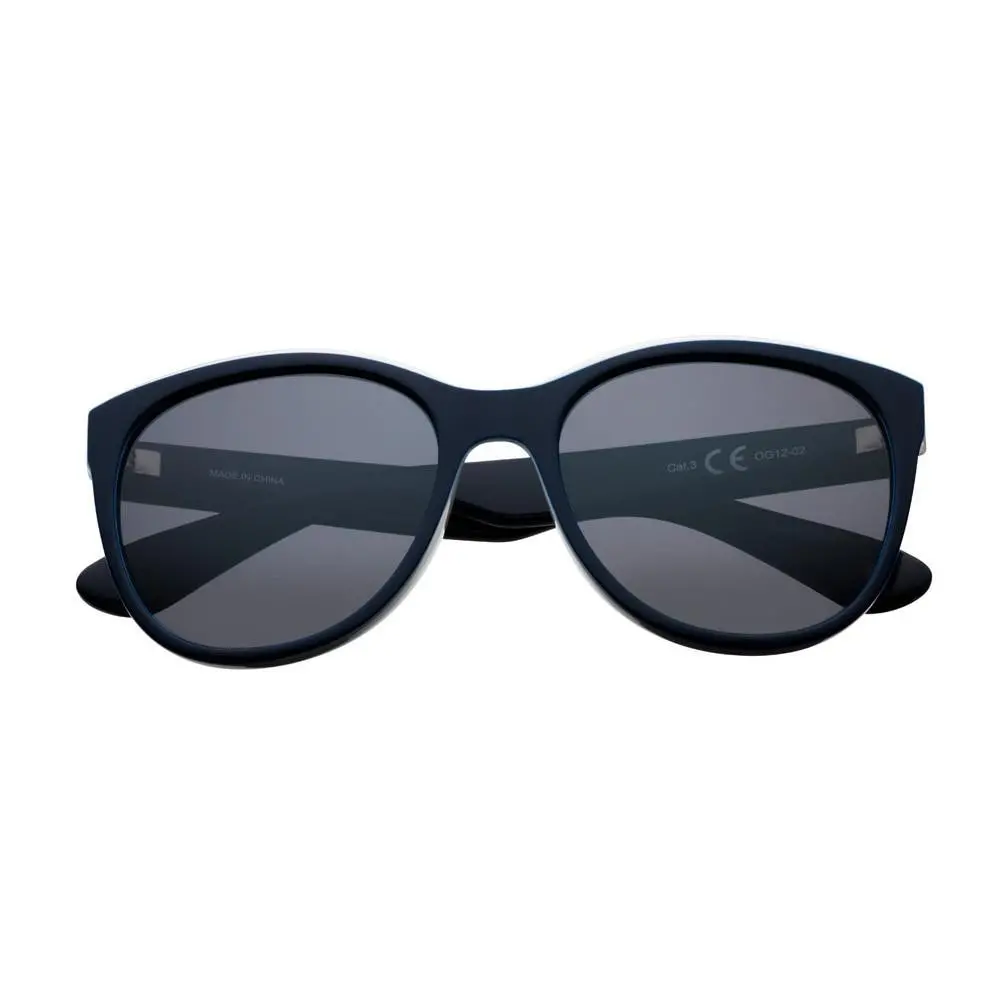 Black/Mint Polarized Oversized Sunglasses 1