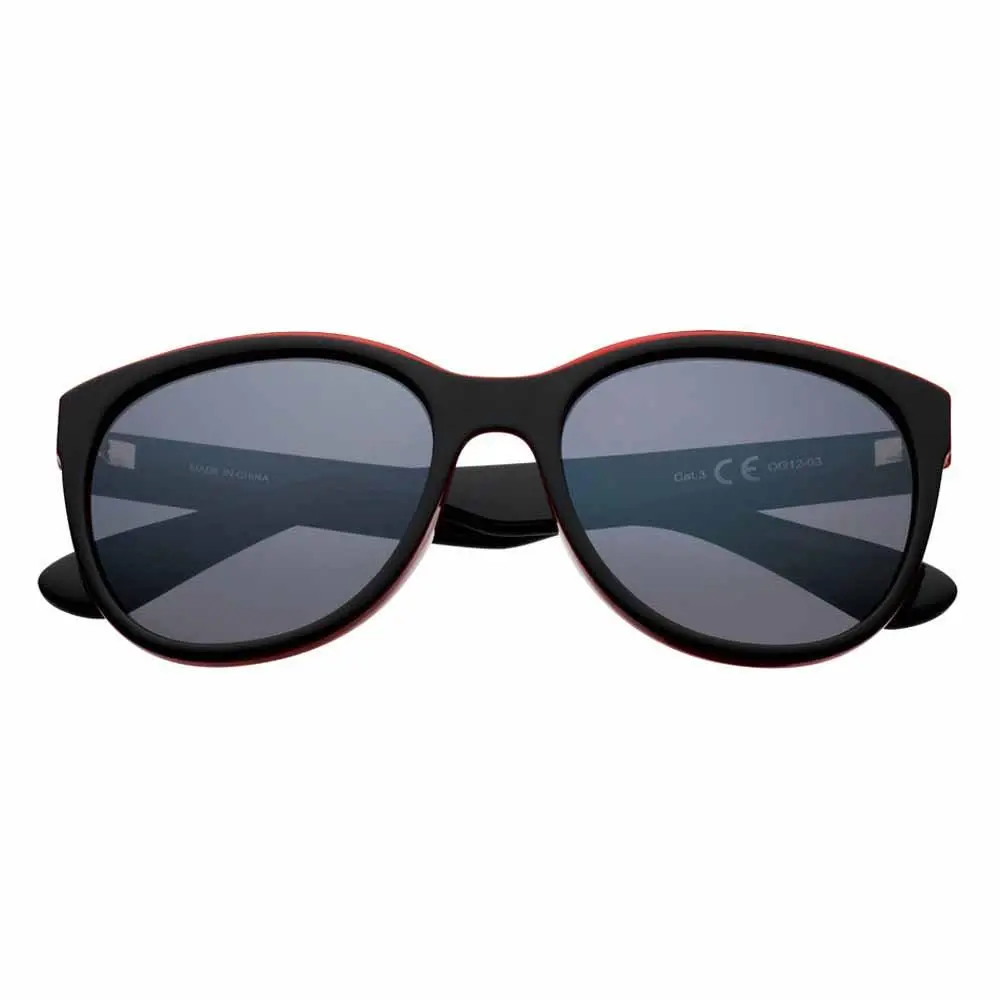 Black/Orange Polarized Oversized Sunglasses 1