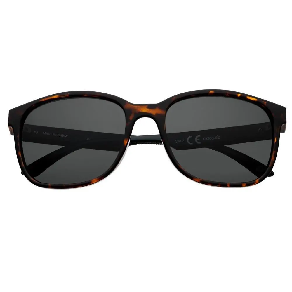 Dark Green Polarized Teardrop Sunglasses 1