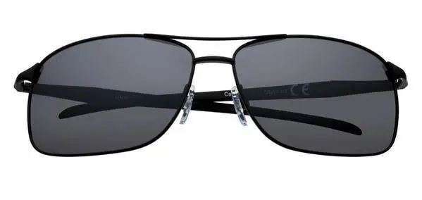 Silver Polarized Pilot Sunglasses 2
