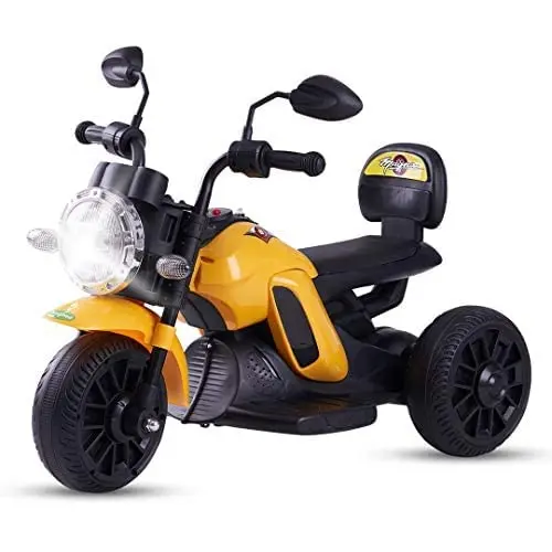 Street Rechargeable Battery Operated Ride-On Bike And Baby Ride On/Kids Ride On Toys -Kids Bike - Baby Bike For Kids To Drive Toys Car Suitable For Boys & Girls Age 1-3 Years, (Blue) 3