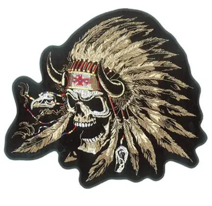 Skull Bonnett 5 Inch Patch 1