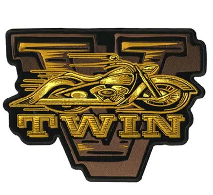 V Twin Bike Patch 1