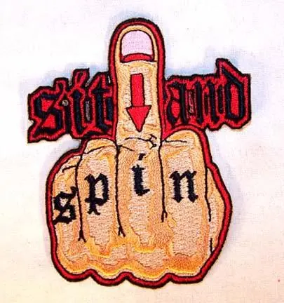 Sit And Spin 4 Inch Patch 1