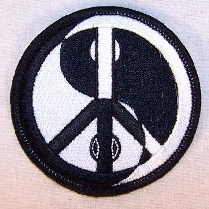 Ying Yang Peace 3 Inch Patch 1
