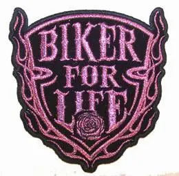 Biker For Life Patch 1
