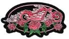 Bike In Roses Patch 1