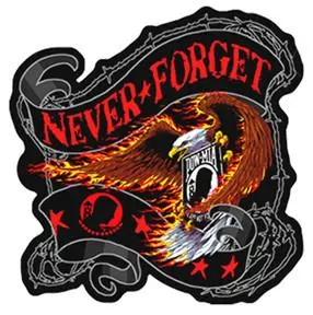 Never Forget Eagle Patch 1