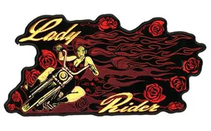 Lady Rider Riding Patch 1