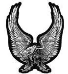 Skeleton Eagle Patch 1