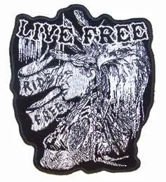 Live Free Indian Brave Patch 1