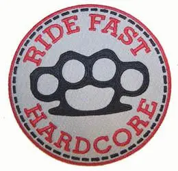Ride Fast Knuckles Patch 1