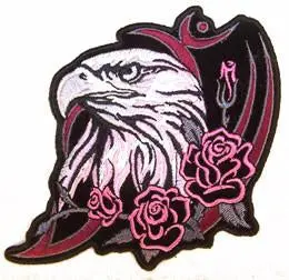 Eagle Head Roses Patch 1