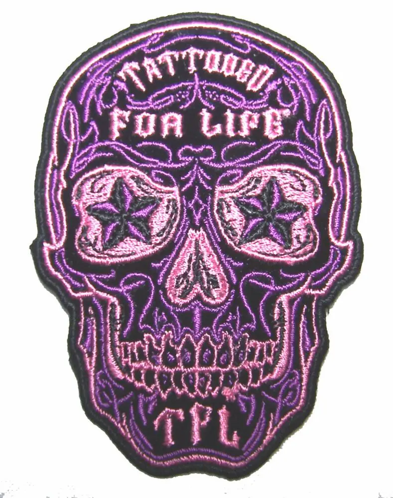 Day Of The Dead Ladies 4 In Embroidered Patch 1