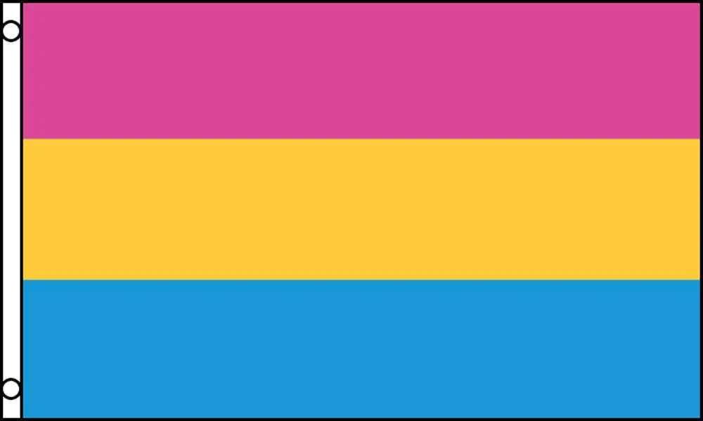 Pansexual Rainbow Pride (3Ft X 5Ft) Flag 1