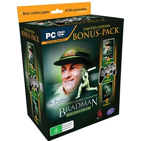 Pc Don Bradman Cricket 14 Limited Edition Bonus Pack 1