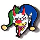 Clown With Horns Hat / Jacket Pin 1