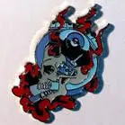 Engine Skull Hat / Jacket Pin 1