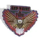 Red White & True Eagle Hat / Jacket Pin 1