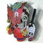 Clown Skull Hat / Jacket Pin 1