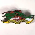 Search And Destroy Dragon Hat / Jacket Pin 1