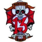 Bad Luck 13 Hat / Jacket Pin 1