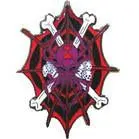 Spider Skull Hat / Jacket Pin 1