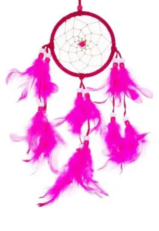 Pink Dreamcatcher 3.5" X 10" (Sold By The Piece) 1