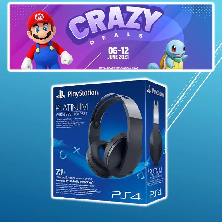 Playstation Platinum Wireless Headset 1