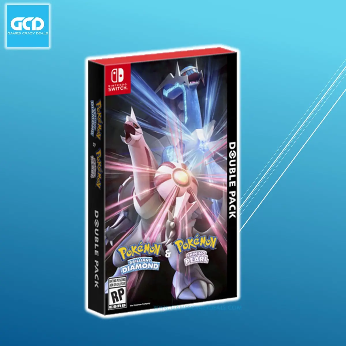 Nintendo Switch Pokemon Brilliant Diamond & Shining Pearl Double Pack (Mde) 1