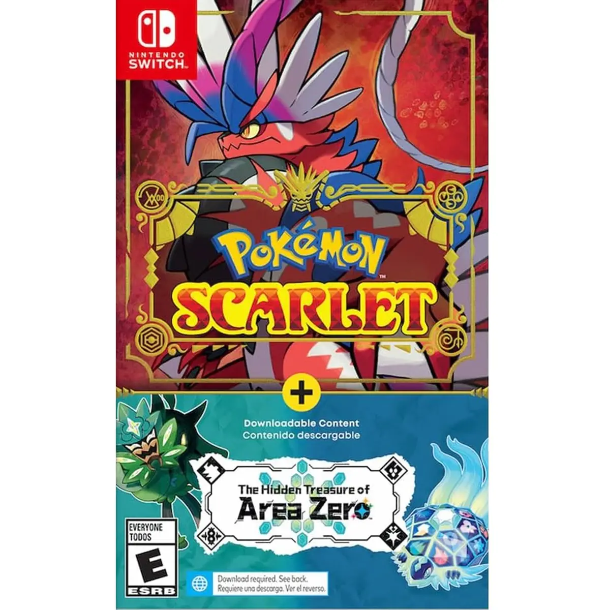 Nintendo Switch Pokemon Scarlet + The Hidden Treasure Of Area Zero (Mde) 1
