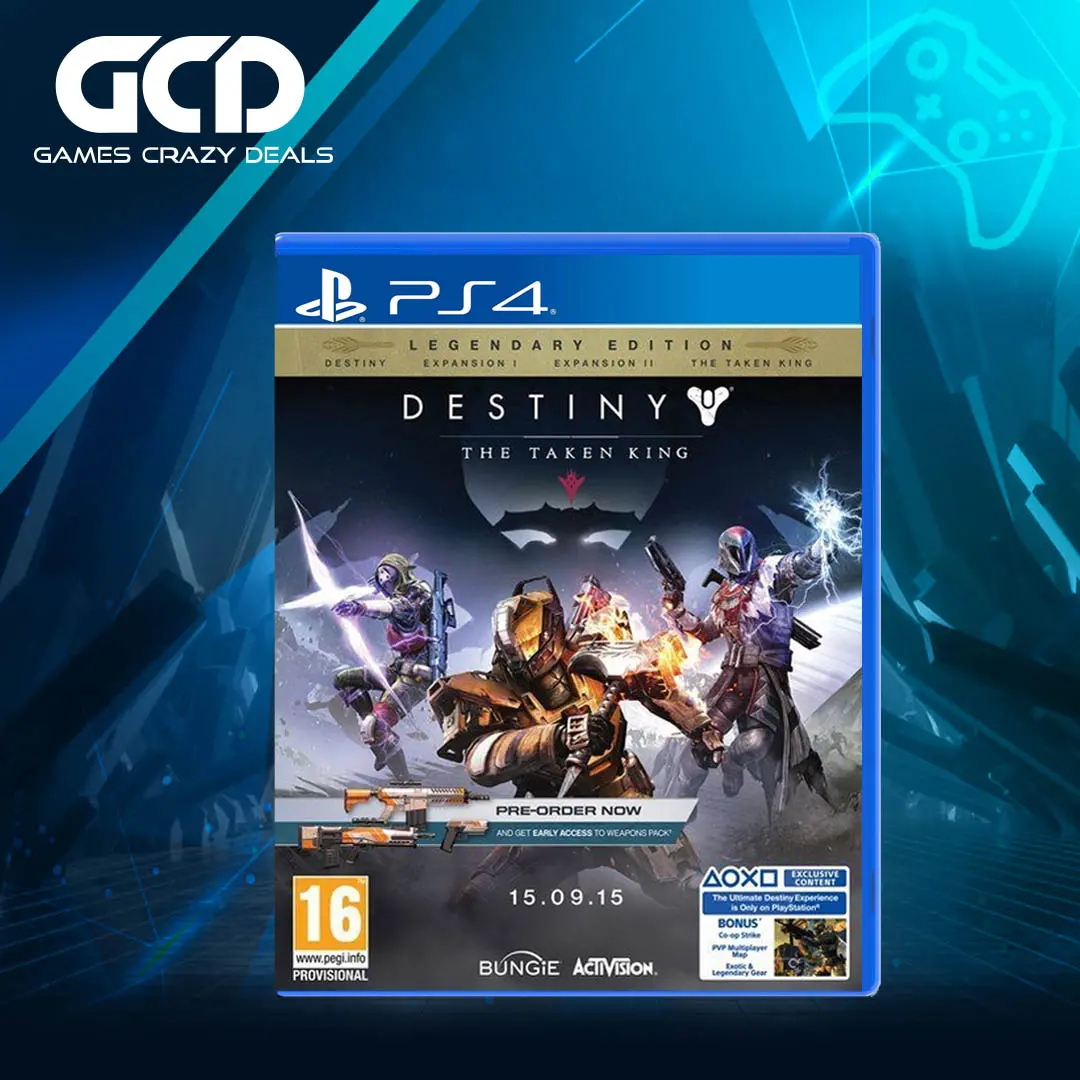 Ps4 Destiny The Taken King Legendary Edition 1