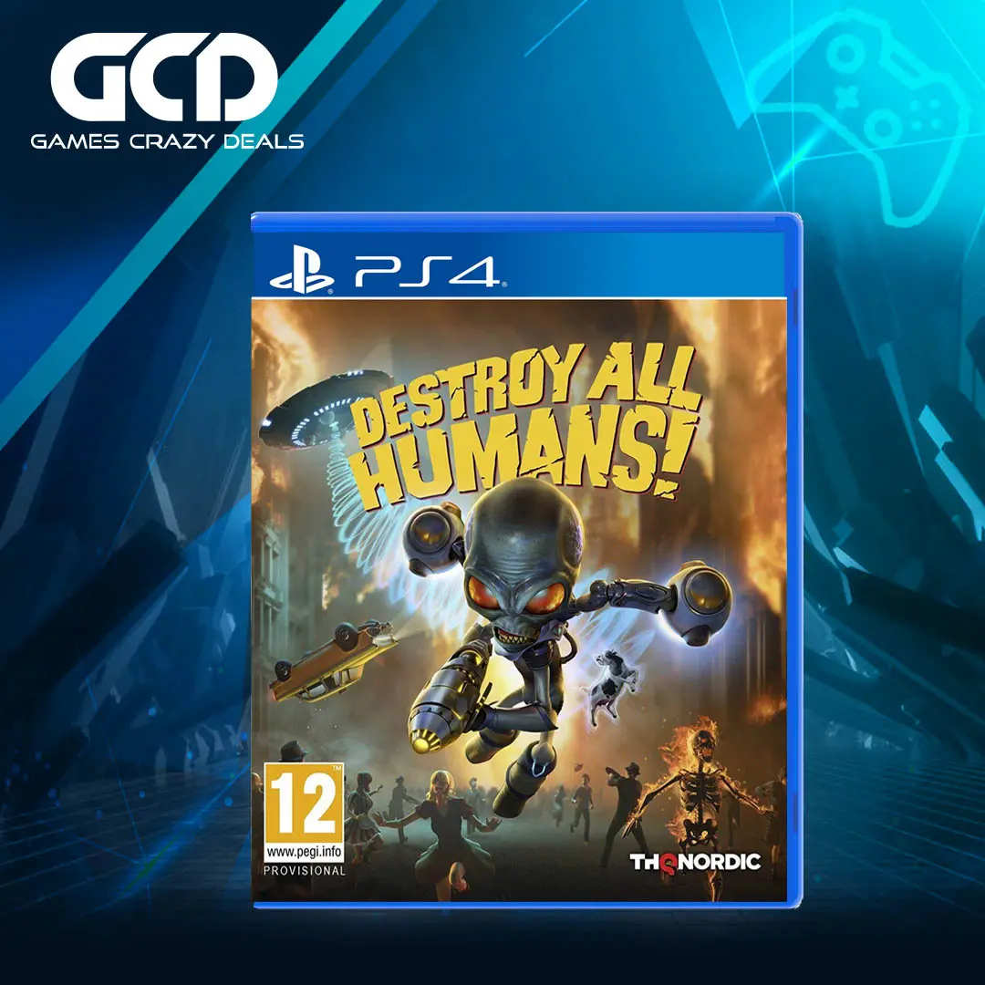 Ps4 Destroy All Humans (R2) 1