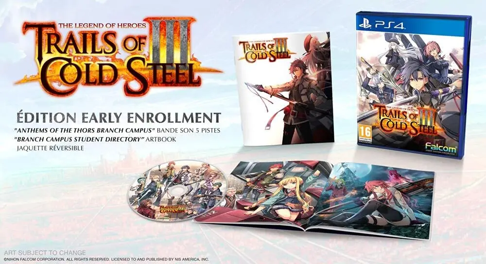 Ps4 The Legend Of Heroes Trails Of Cold Steel Iii Early Enrollment Edition (R2) 2